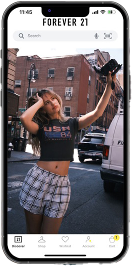 Forever 21 Screenshot